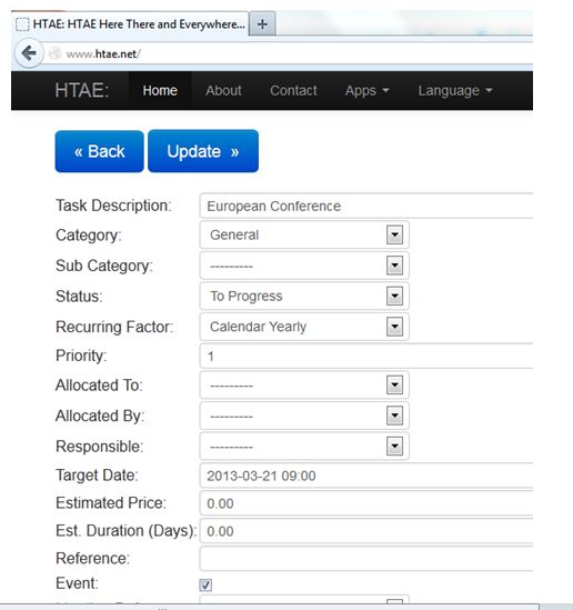 Online Wishlists